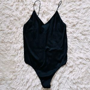 Black Tank Top Bodysuit